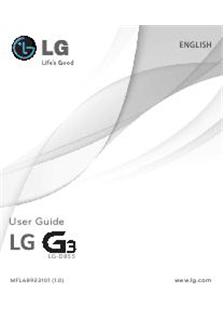 LG G3 manual. Camera Instructions.